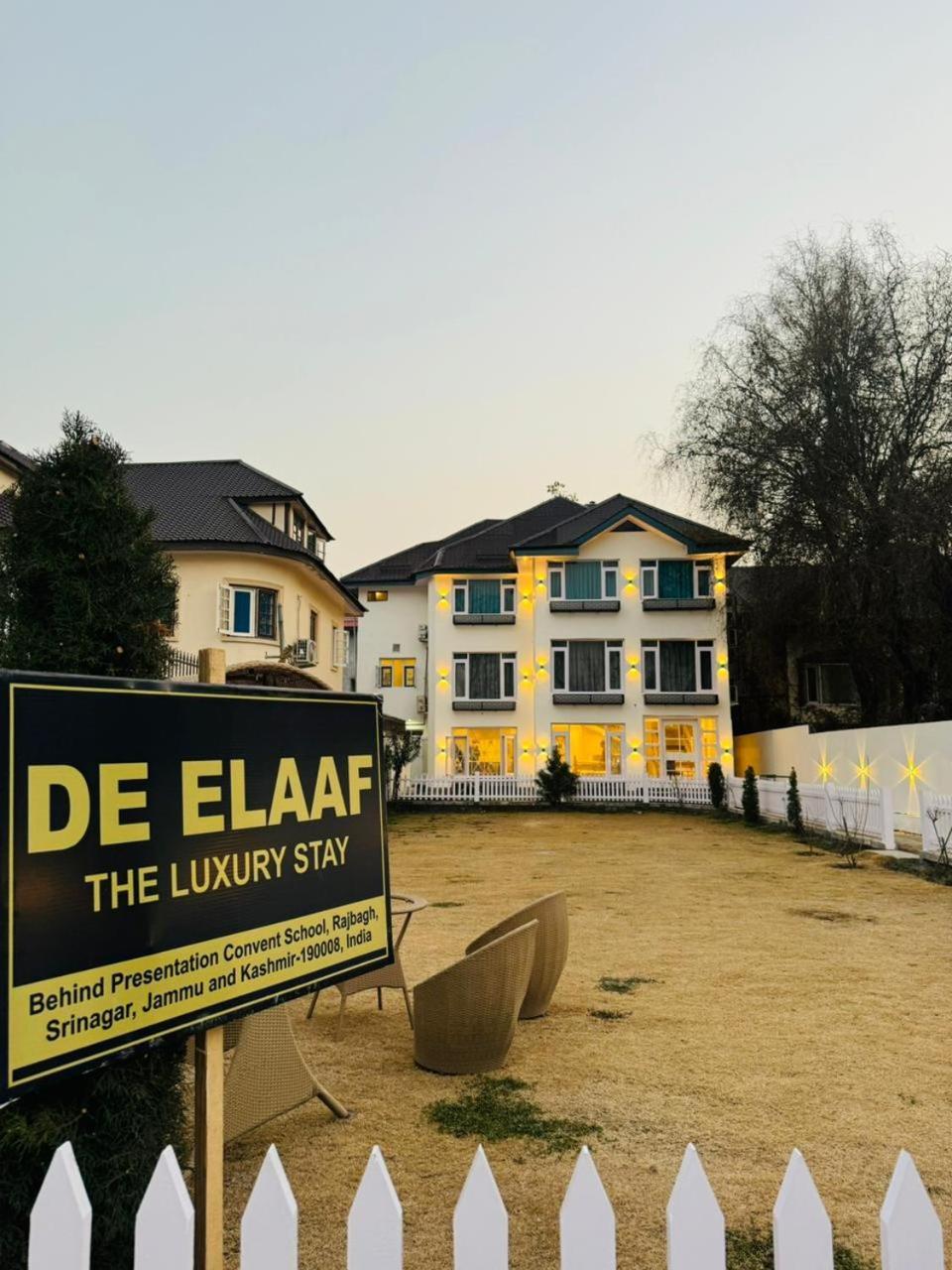 De Elaaf The Luxury Stay Srinagar  Exterior photo